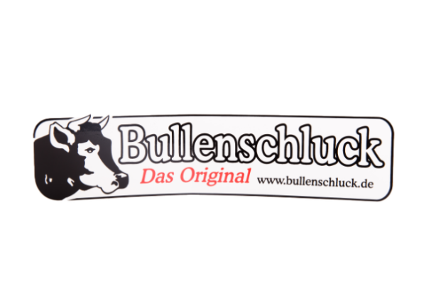 Bullenschluck Aufkleber